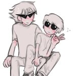  2026 blush brodve casual dave_strider dirk_strider fashion fullres highlight_color incest redrom shipping sitting stridercest sweat 
