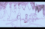  2025 blood can_town dave_strider dersecest fullres godtier highlight_color incest kneeling knight monochrome pen redrom rose_lalonde shipping time_aspect trees turbidturbidturbid 
