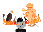 2016 animals crows davesprite doodleordie fullres nsfw_source sketch sprite starter_outfit tavros_nitram text theuser