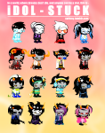 2011 alternate_hair alternians aradia_megido au beta_kids crossover dave_strider equius_zahhak eridan_ampora fashion feferi_peixes fullres gamzee_makara hat headphones jade_harley jaggy_lines john_egbert kanaya_maryam karkat_vantas nepeta_leijon rinny rose_lalonde sollux_captor sprite_mode stars tavros_nitram terezi_pyrope text vocaloid vriska_serket wonk