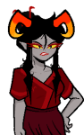 2025 damara_megido dancestors fullres iceflower99 jaggy_lines solo starter_outfit talksprite transparent