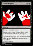  blood card crossover dave_strider dream_bubble dream_ghost magic_the_gathering red_plush_puppet_tux solo text 