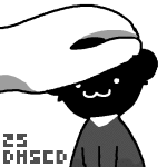 2025 animated fullres grayscale jaggy_lines jaspers monochrome scoundrellyfeline solo starter_outfit text