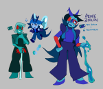  2023 chrisrin crossover dragon_cane fashion fullres no_glasses scourge_sisters shipping steven_universe terezi_pyrope text vriska_serket 