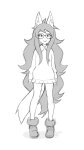  2026 blush casual dogtail dogtier fashion fullres grayscale highlight_color jade_harley monochrome r_ch07 sketch solo 
