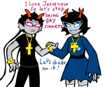  2024 aranea_serket biblestuck body_modification chomplicated dancestors dream_ghost fullres gillfronds meenah_peixes redrom shipping starter_outfit text 