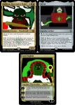  artificial_limb aspect_symbol caliborn caliborn&#039;s_self-insert card computer crossover gamzee_makara godtier golden_cuestaff head_out_of_frame hussiebot lil_cal lord lord_english magic_the_gathering text time_aspect zanderkerbal 