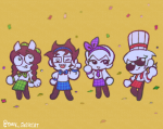  2025 beta_kids casual chibi dave_strider dogtail dogtier fashion fullres honey_&amp;_butter jade_harley john_egbert onlysushicat rose_lalonde wonk 