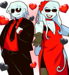  2025 alpha_dave alternate_hair ancestors aspect_symbol blush fashion formal fullres heart homepic6 rule63 solo suit time_aspect transtuck 