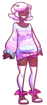   animeboobies casual fashion pastel_goth roxy_lalonde solo transparent 