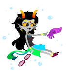  2011 animals animated body_modification cuttlefish feferi_peixes fullres jaggy_lines madammonkey no_glasses solo starter_outfit transparent underwater 