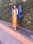 2013 animated aranea_serket cosplay dancestors fullres godtier light_aspect princehess real_life solo sylph