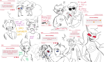 ! 2024 2spooky ? aradia_megido aradiabot art_dump blush body_modification cronus_ampora crying dancestors dave_strider dead decapitation doom_aspect emoticon fullres gills godtier grayscale hat heart highlight_color illustrating kanaya_maryam karkat_vantas knight latula_pyrope mage melerbytes mituna_captor monochrome no_glasses no_hat red_knight_district redrom scars shipping sketch sollux_captor starter_outfit sweat text thought_balloon time_aspect wand wizard_hat zodiac_symbol
