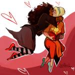  blush book dogtier freckles godtier guns_and_roses heart hug jade_harley light_aspect midair quibbs redrom rose_lalonde seer shipping space_aspect witch 
