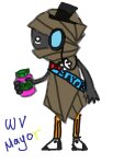  2011 crossover facial_hair fullres hat mayor_sash monocle powerpuff_girls robo-batto solo tab wayward_vagabond wv 