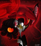  2spooky aradia_megido blush deleted_source godtier half_ghost maid moved_source redrom shipping sollux_captor upside_down zamii070 