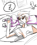  bed deleted_source dirk_strider lil_cal seagulls sleeping 