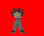  2025 eyestrain fullres karkat_vantas pantskat scoundrellyfeline solo 