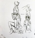 2019 classicteacup crying fantroll flowers fullres grayscale grubscars pencil sketch solo