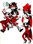  adorabloodthirsty ashenrom blackrom carrying coolkids dave_strider dragon_cape dragonhead_cane godtier jesscookie karkat_vantas knight limited_palette palerom red_knight_district redrom shipping terezi_pyrope time_aspect word_balloon 