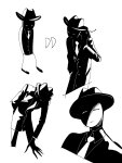  2026 art_dump cyj dd diamonds_droog fullres grayscale monochrome smoking solo sprite_mode starter_outfit text 
