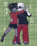 2026 blush clothingswap dancing dave_strider deerestum fullres heart karkat_vantas music_note red_knight_district redrom shipping sleepy_kat_tee sleepy_time_tee smiling_karkat wonk