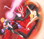  dirk_strider imperial_drone laser_gun lll-hime-lll roxy_lalonde strife unbreakable_katana 