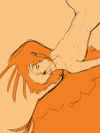  davesprite limited_palette no_glasses solo sprite sprite_pendant upside_down whileyouwouldreap 