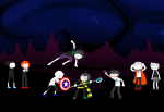  animated crossover image_manipulation marvel ohdong the_avengers 