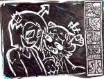  ! 2025 cat_hat comic crying equius_zahhak fullres grayscale licking meowrails monochrome nepeta_leijon no_hat palerom shipping starter_outfit virusmeds wonk 