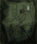  2010 back_angle fanfic_art fullres john_egbert monochrome shaon solo text 