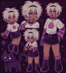  2026 body_modification ceriisu fullres knitting_needles lyricstuck rose_lalonde stars starter_outfit text vodka_mutini weapon yarn 