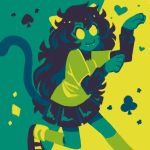  carnivorouscormorant clubs dancestors diamond dream_ghost heart limited_palette meulin_leijon solo spade 