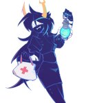  2026 ancestors beforus_ancestors blindfold fullres lamplady_swansong millgaruru no_hat silhouette solo starter_outfit web 