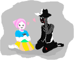  2013 agpicklefeet artificial_limb blood blush deleted_source eyepatch fullres heart jack_noir jaggy_lines kneeling ms_paint paint_it_black redrom shipping spade spades_slick starter_outfit 