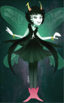  broken_source godtier kanaya_maryam moved_source non_canon_design rainbow_drinker solo space_aspect stars sylph wings_only zamii070 