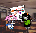  2025 blackrom chibi chubstuck crossover dancestors doki_doki_literature_club dream_ghost fullres headshot image_manipulation jaggy_lines karkat_vantas ladycorthon meulin_leijon native_source palerom redrom shipping sitting terezi_pyrope 