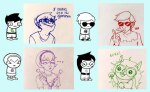  ... 2018 art_meme beta_kids black_squiddle_dress dave_strider dogtier fullres godtier jade_harley john_egbert knight language:russian pen rose_lalonde skolopendros space_aspect sprite_mode starter_outfit text the_finger thorns_of_oglogoth time_aspect witch 