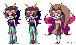  2012 666bot animated dream_ghost feferi_peixes fullres godtier life_aspect pixel solo starter_outfit transparent witch 