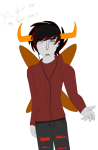 2026 alternate_hair body_modification casual dancestors dream_ghost fullres headphones rufioh_nitram solo text tremendousterror