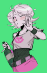  2025 alcohol beverage blackoutbruh blush fullres roxy_lalonde solo starter_outfit wonk 
