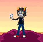  2013 8_ball fluorite_octet fullres jaggy_lines land_of_maps_and_treasure n1ght1ng4l3 rule63 solo starter_outfit vriska_serket 