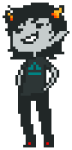 2012 feastings fullres no_glasses pixel seeing_terezi solo starter_outfit terezi_pyrope transparent walksprite