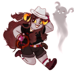  2015 aradia_megido fashion fedora fullres ghosts hat noodlenumber solo zodiac_symbol 