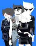  1s_th1s_you 2026 alpha_kids arms_crossed dirk_strider facial_hair fashion fullres gorillaz image_manipulation jaggy_lines jake_english jane_crocker rockholmes roxy_lalonde 