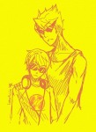 2013 dave_strider dirk_strider fullres headphones lunaticjin monochrome sketch starter_outfit strong_tanktop