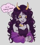  2026 body_modification ceriisu cridea_jeevik fullres hiveswap solo starter_outfit sweat text thought_balloon 