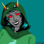  animated godtier mind_aspect mirthfulcontradiction native_source no_glasses seeing_terezi seer solo terezi_pyrope 