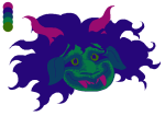  2015 doggirlsondrugs fullres gamzee_makara headshot jaggy_lines limited_palette solo 