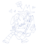  2024 artificial_limb carrying catherineorcy fullres heart jack_noir monochrome ms_paint paint_it_black redrom roboslick rule63 shipping sketch spades_slick suit word_balloon 
